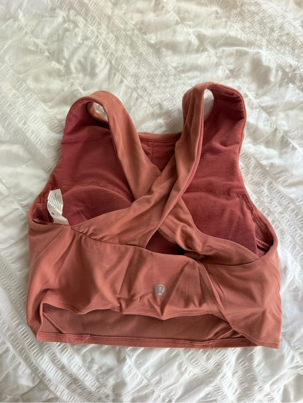 lululemon athletica Rust Cross-Back Tank